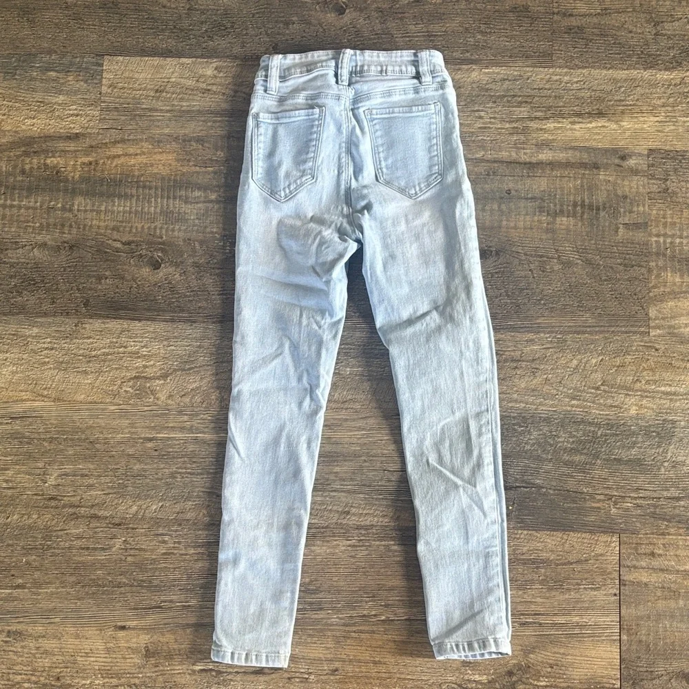YMI Light‎ Blue Distressed Kids Jeans